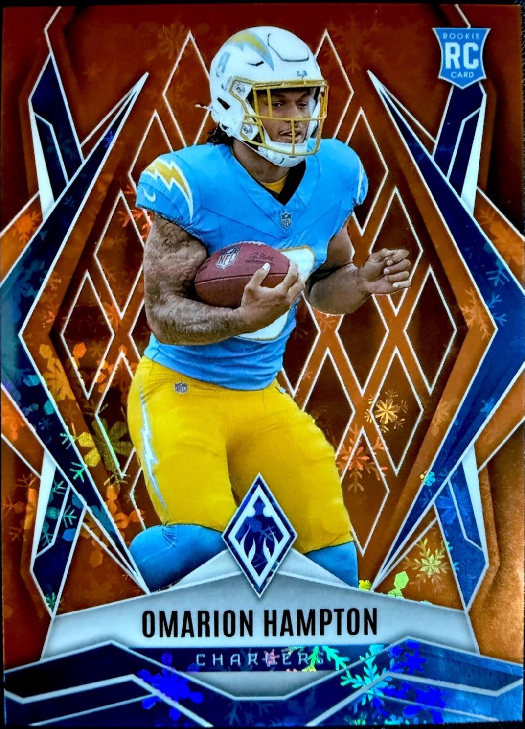 Omarion Hampton [Orange Winter] #192