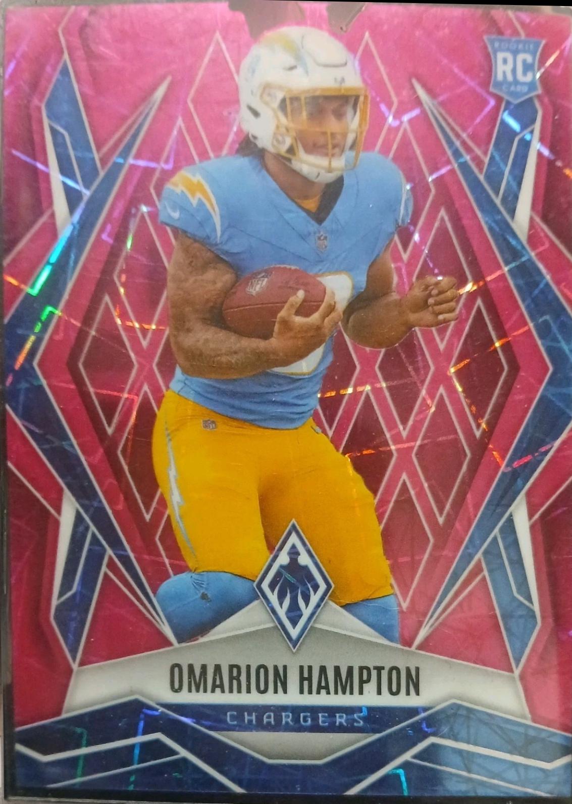 Omarion Hampton [Pink Lazer] #192