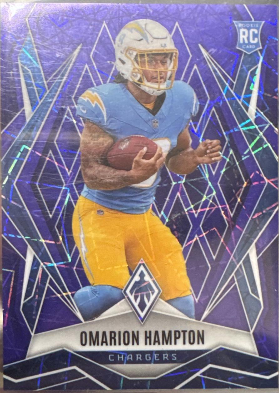 Omarion Hampton [Purple Lazer] #192