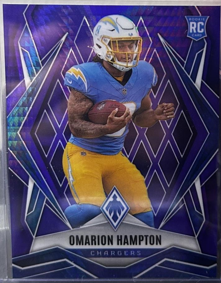 Omarion Hampton [Purple Winter] #192
