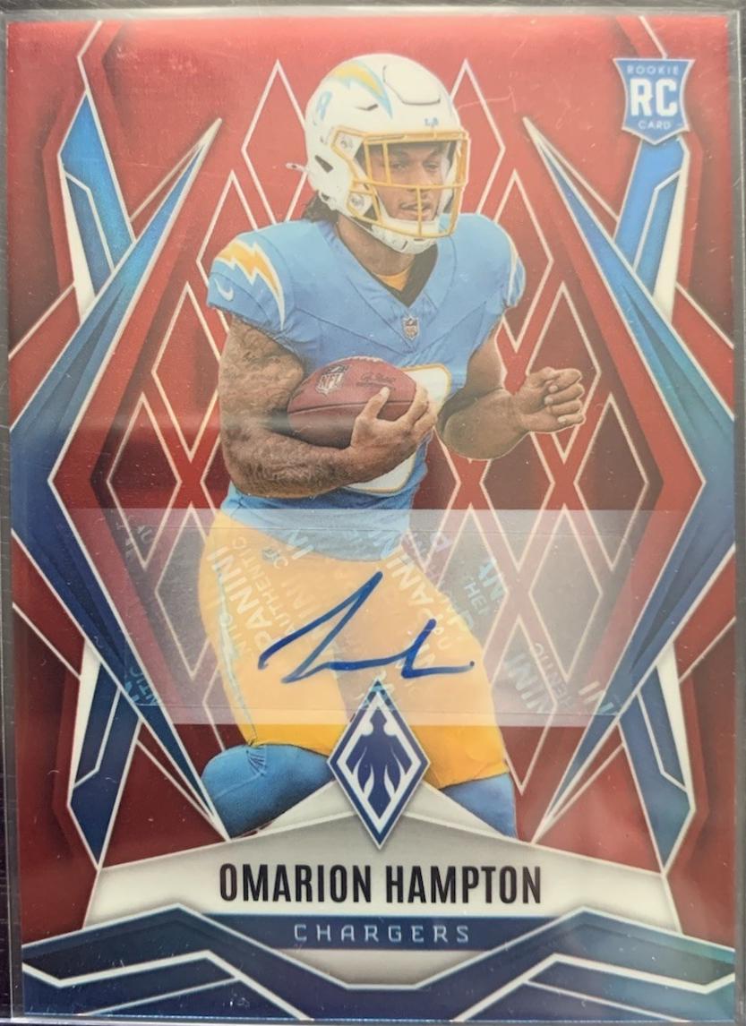 Omarion Hampton [Red Autograph] #192