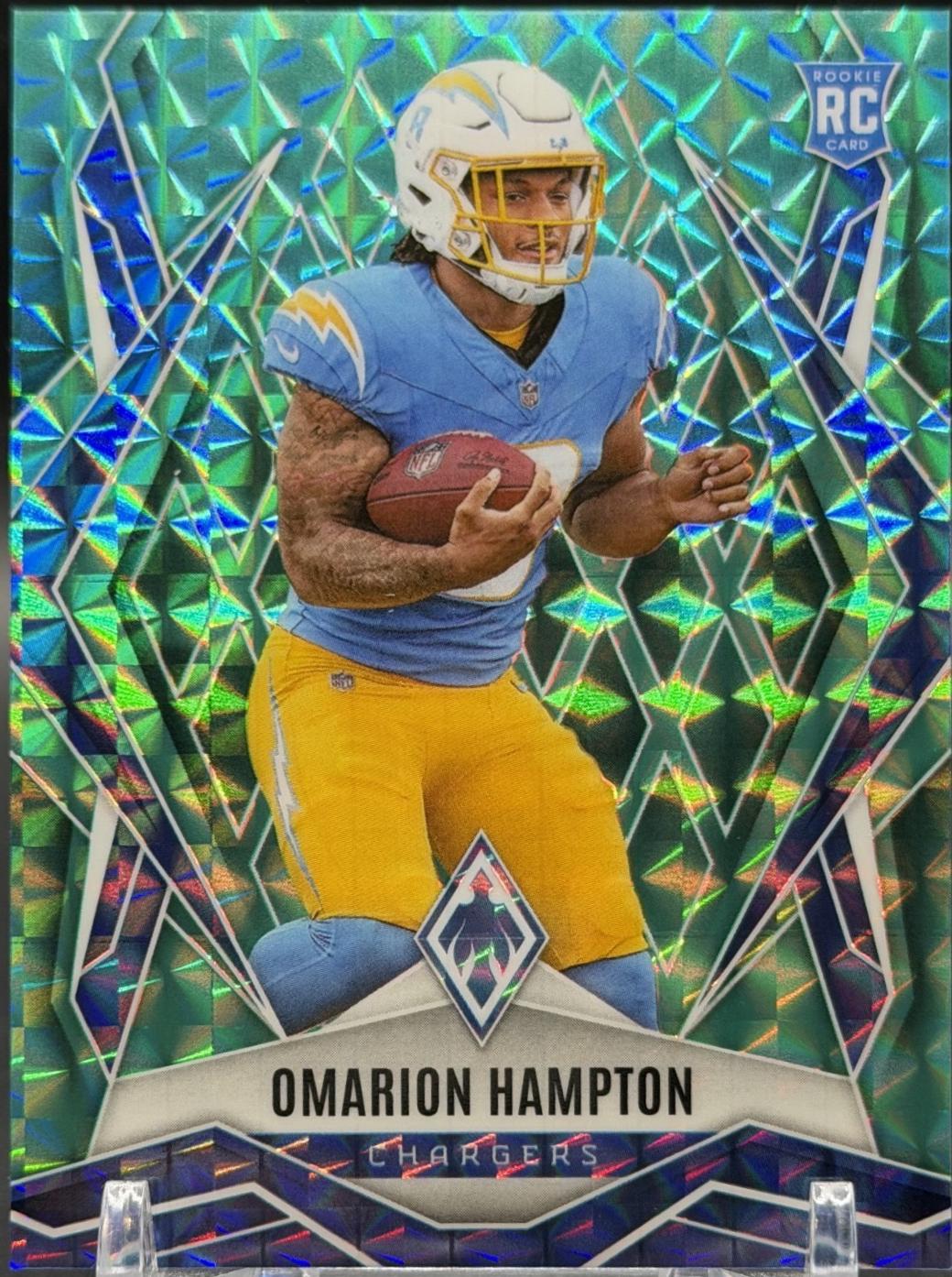 Omarion Hampton [Teal Pyramids] #192