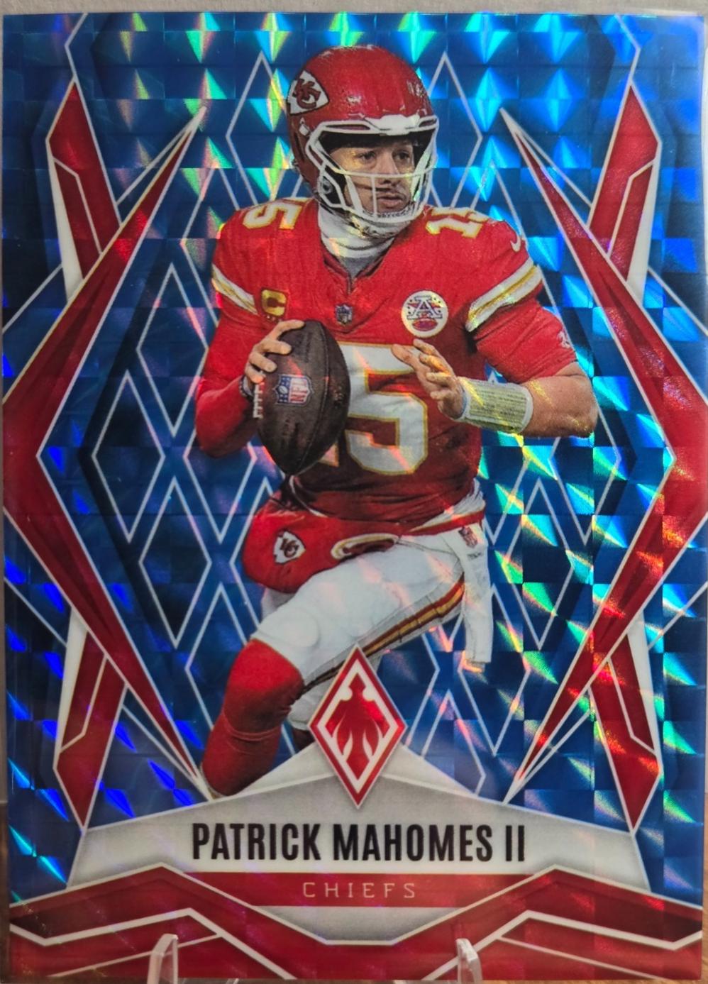 Patrick Mahomes II [Light Blue Pyramids] #1