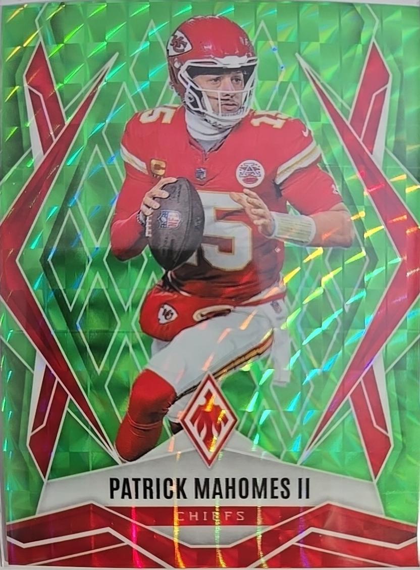 Patrick Mahomes II [Lime Green Pyramids] #1
