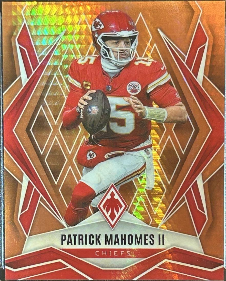 Patrick Mahomes II [Orange Hyper] #1