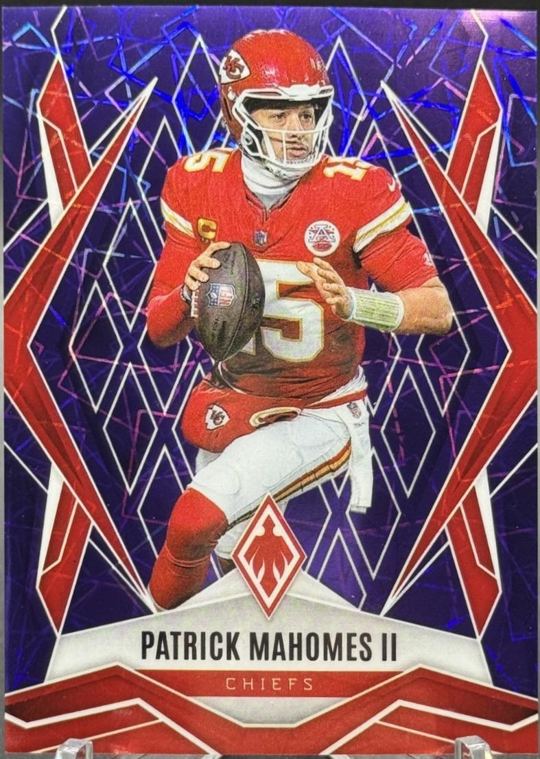 Patrick Mahomes II [Purple Lazer] #1