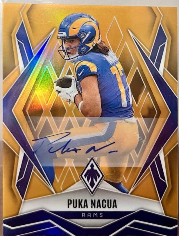 Puka Nacua [Gold Autograph] #119