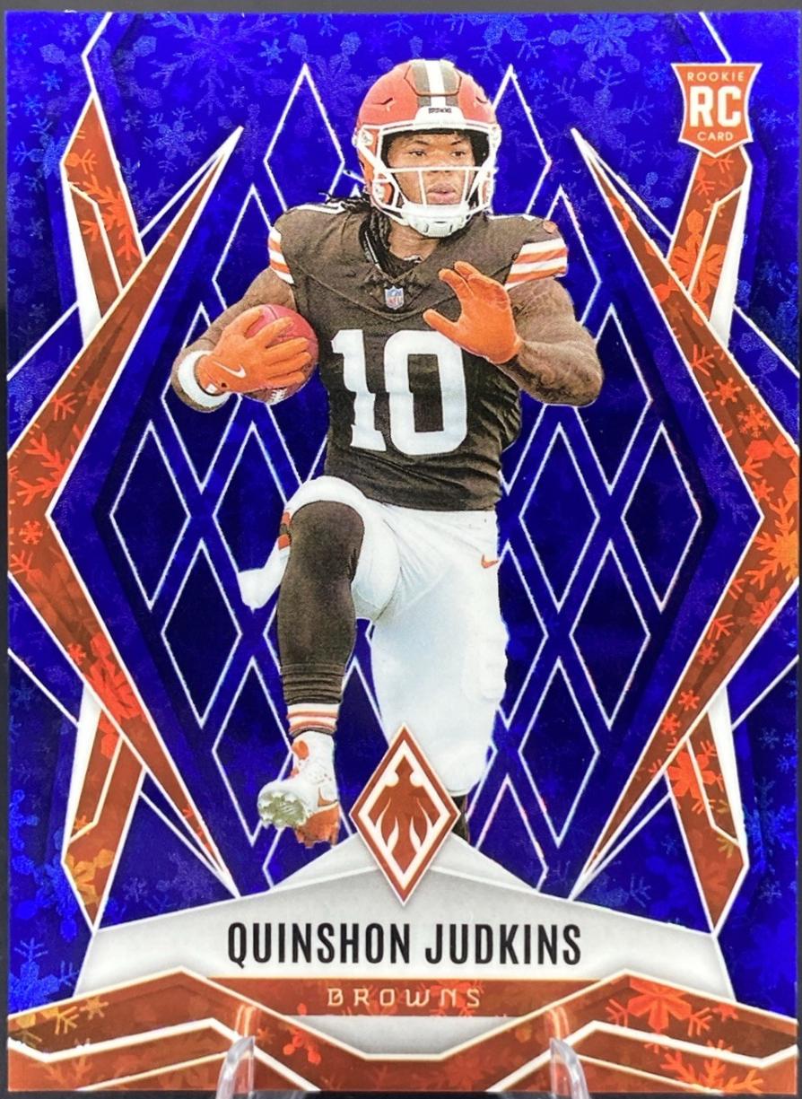 Quinshon Judkins [Blue Winter] #191