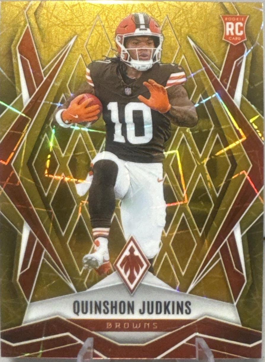 Quinshon Judkins [Gold Lazer] #191