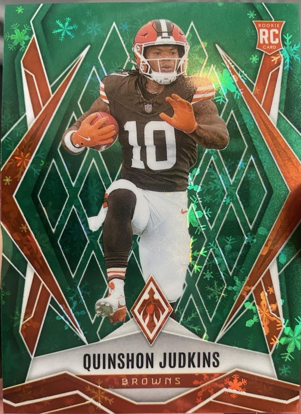 Quinshon Judkins [Green Winter] #191