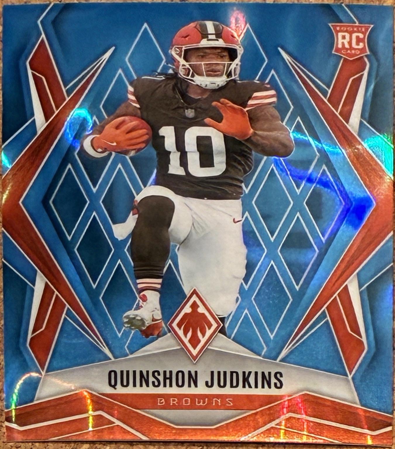 Quinshon Judkins [Light Blue Lava] #191