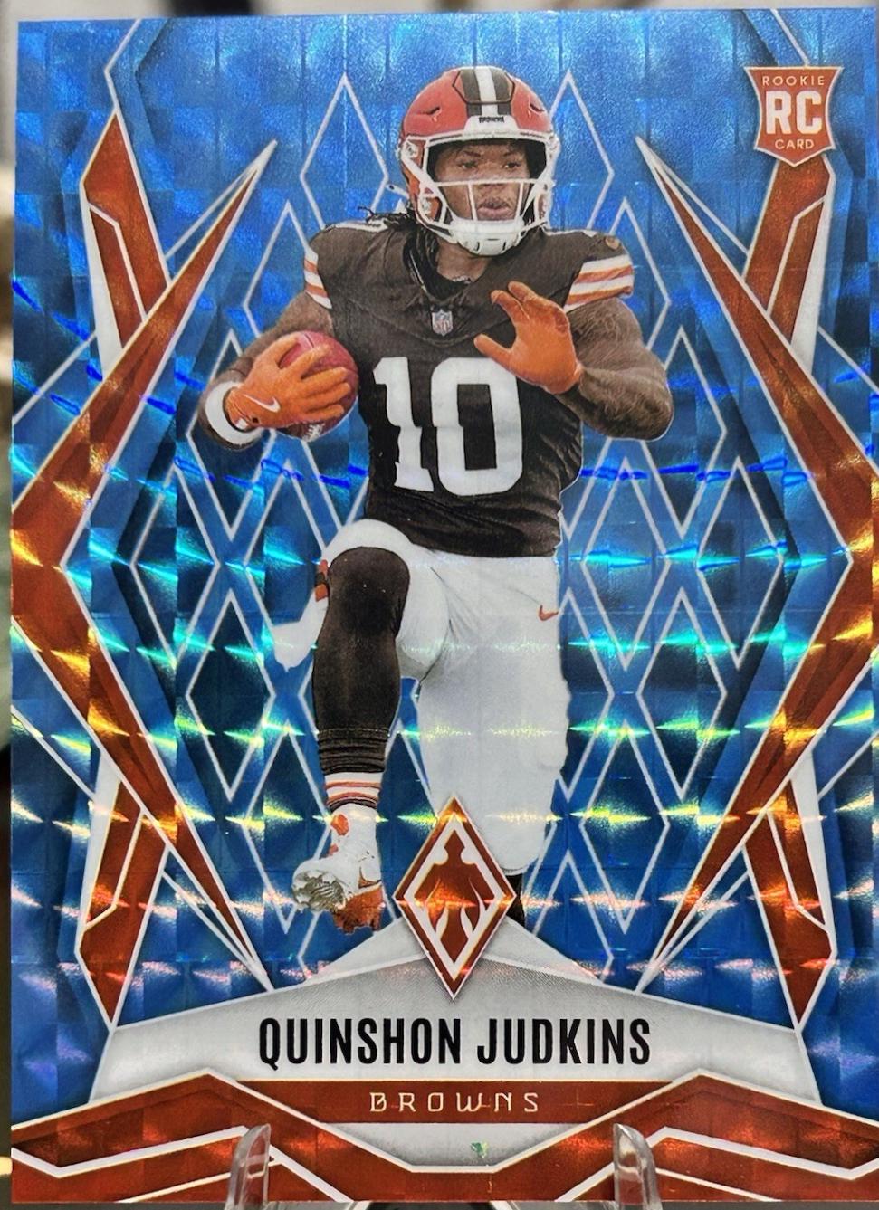 Quinshon Judkins [Light Blue Pyramids] #191