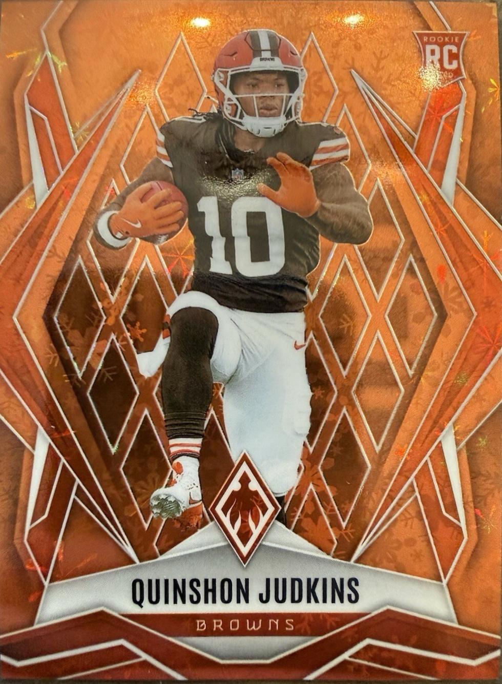 Quinshon Judkins [Orange Winter] #191