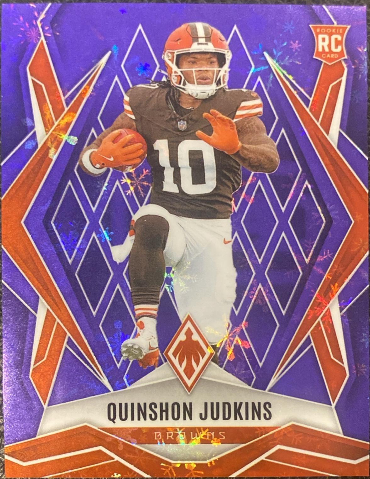 Quinshon Judkins [Purple Winter] #191