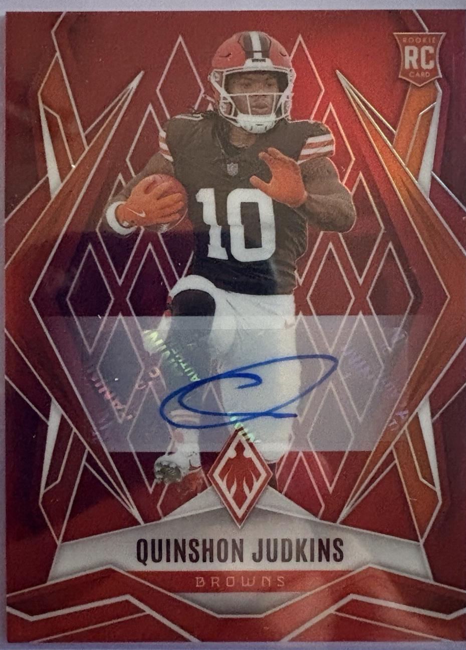 Quinshon Judkins [Red Autograph] #191
