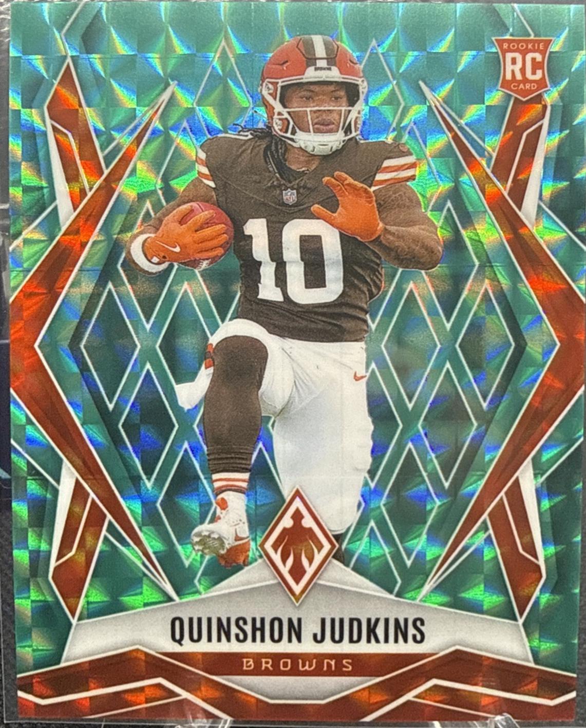 Quinshon Judkins [Teal Pyramids] #191