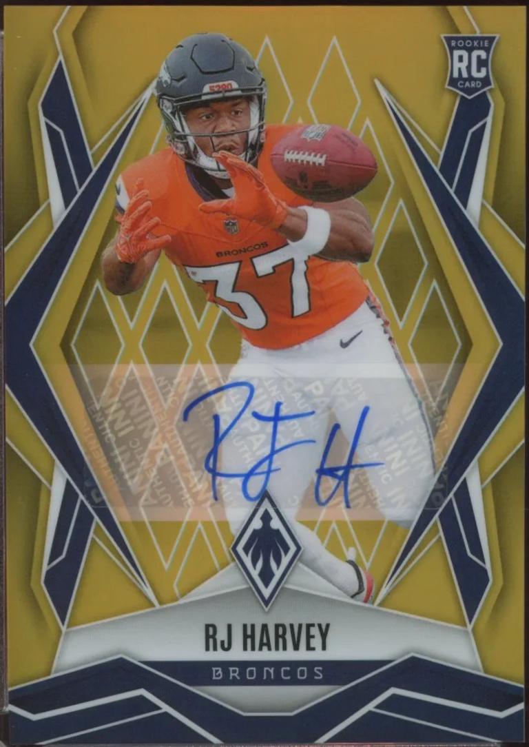 RJ Harvey [Gold Autograph] #176