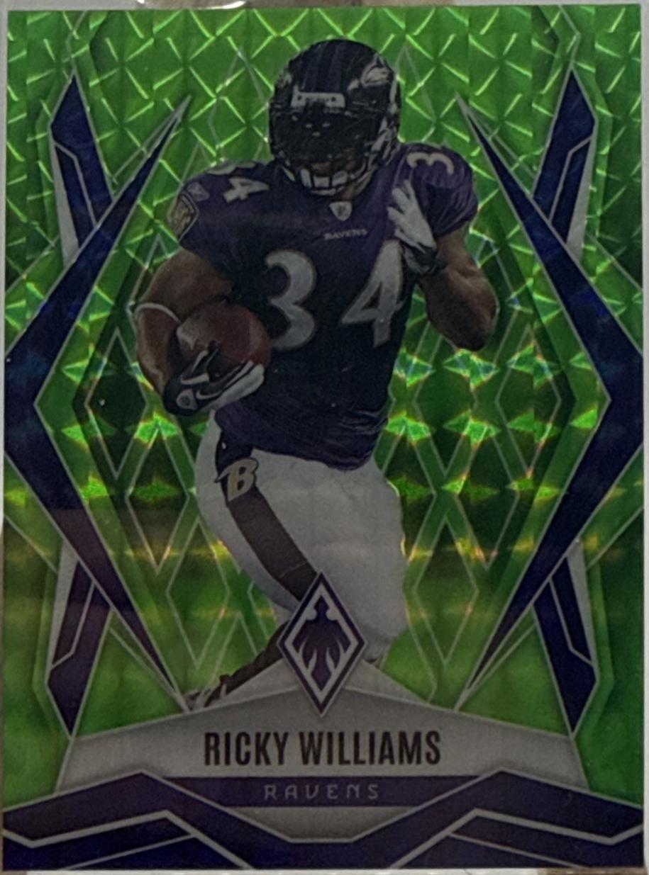 Ricky Williams [Lime Green Pyramids] #81