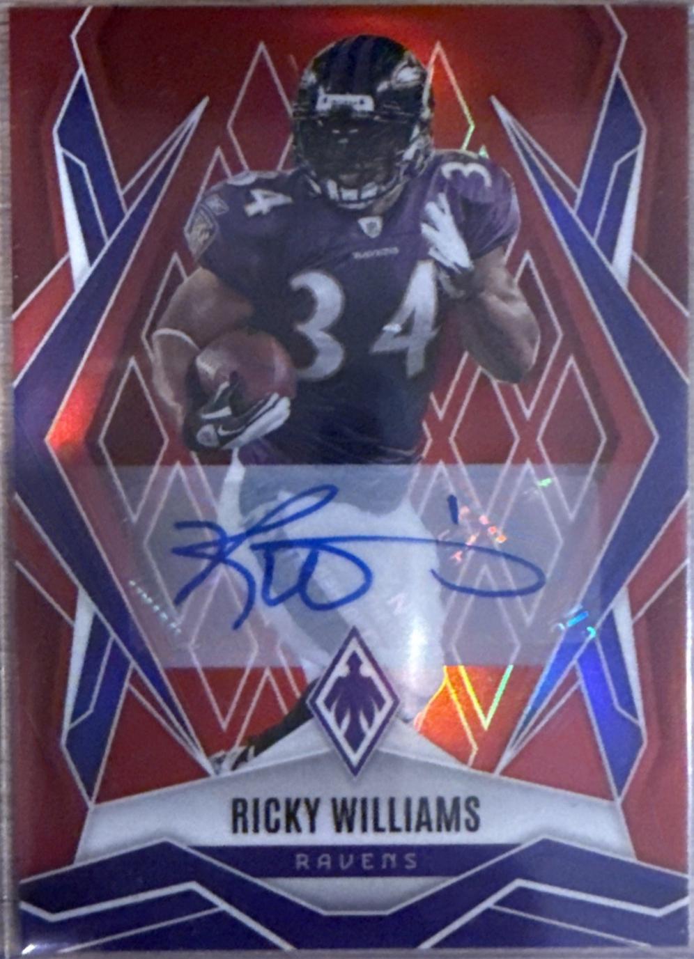 Ricky Williams [Red Autograph] #81