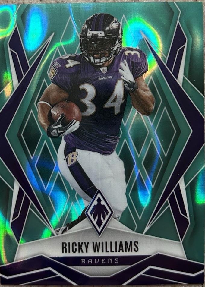Ricky Williams [Teal Lava] #81