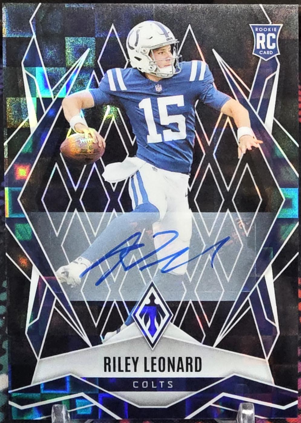 Riley Leonard [Black Pandora Autograph] #170