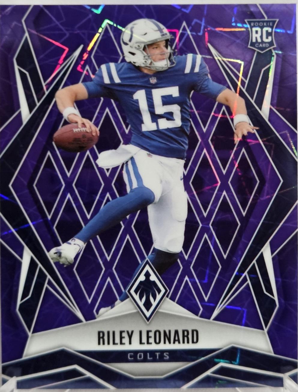 Riley Leonard [Purple Lazer] #170