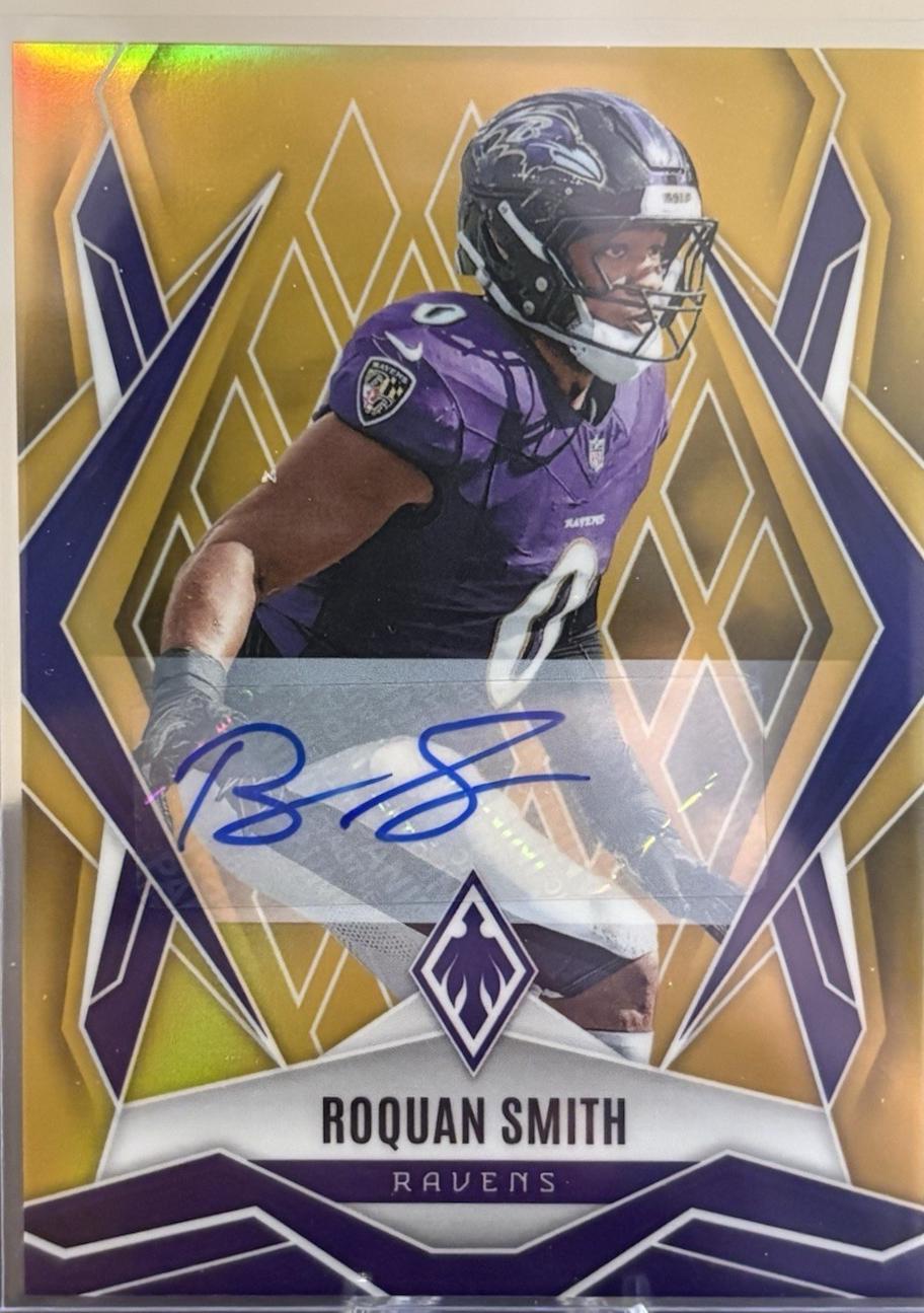 Roquan Smith [Gold Autograph] #96