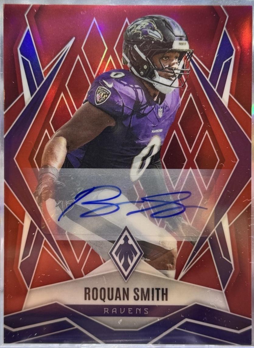 Roquan Smith [Red Autograph] #96