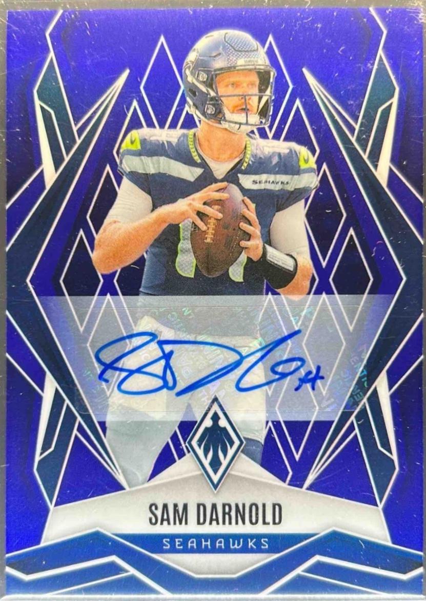 Sam Darnold [Blue Autograph] #49