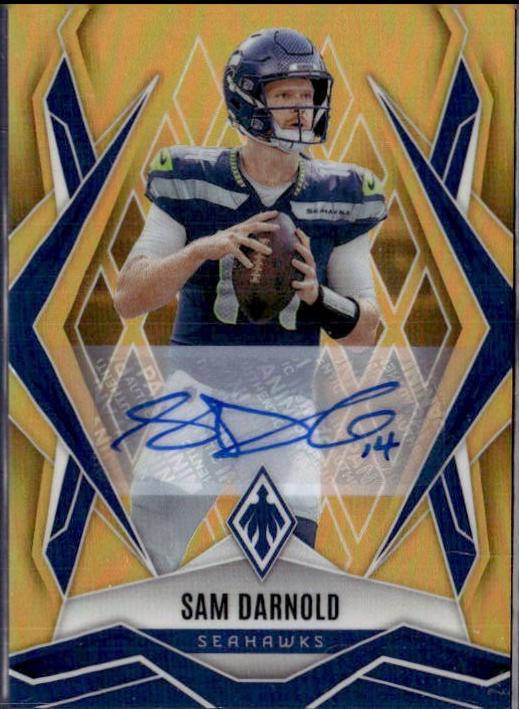 Sam Darnold [Gold Autograph] #49