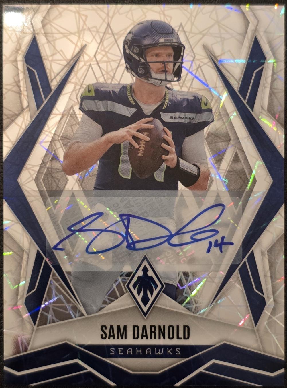 Sam Darnold [Lazer Autograph] #49