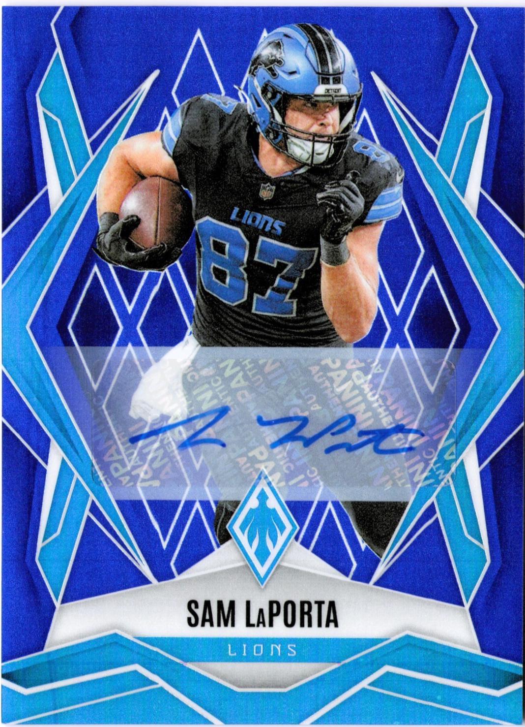 Sam LaPorta [Blue Autograph] #44