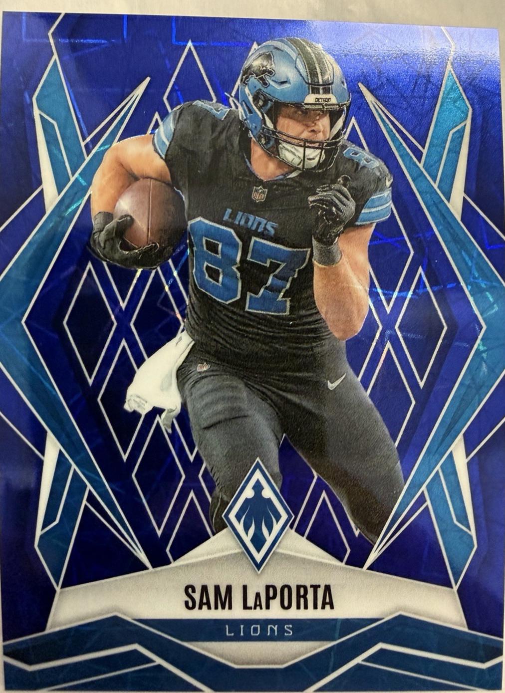 Sam LaPorta [Blue Lazer] #44