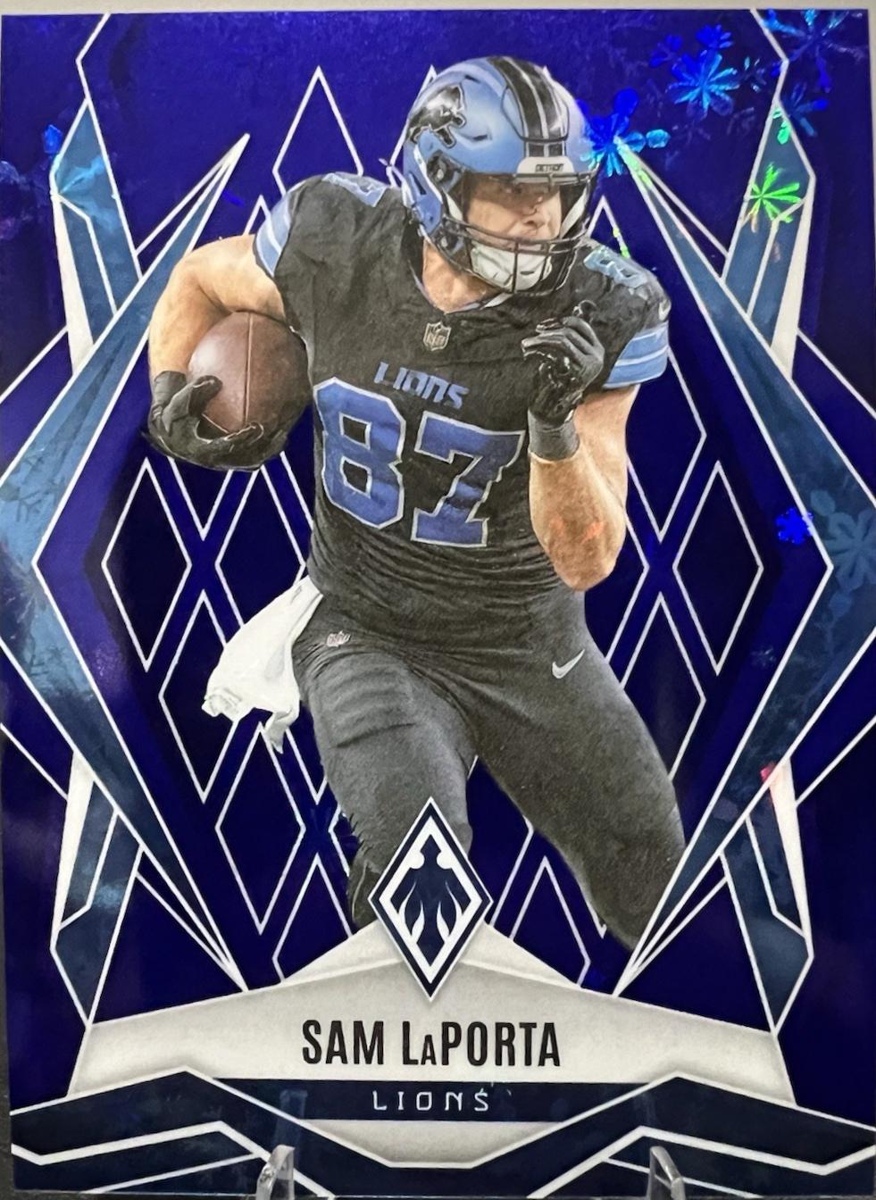 Sam LaPorta [Blue Winter] #44