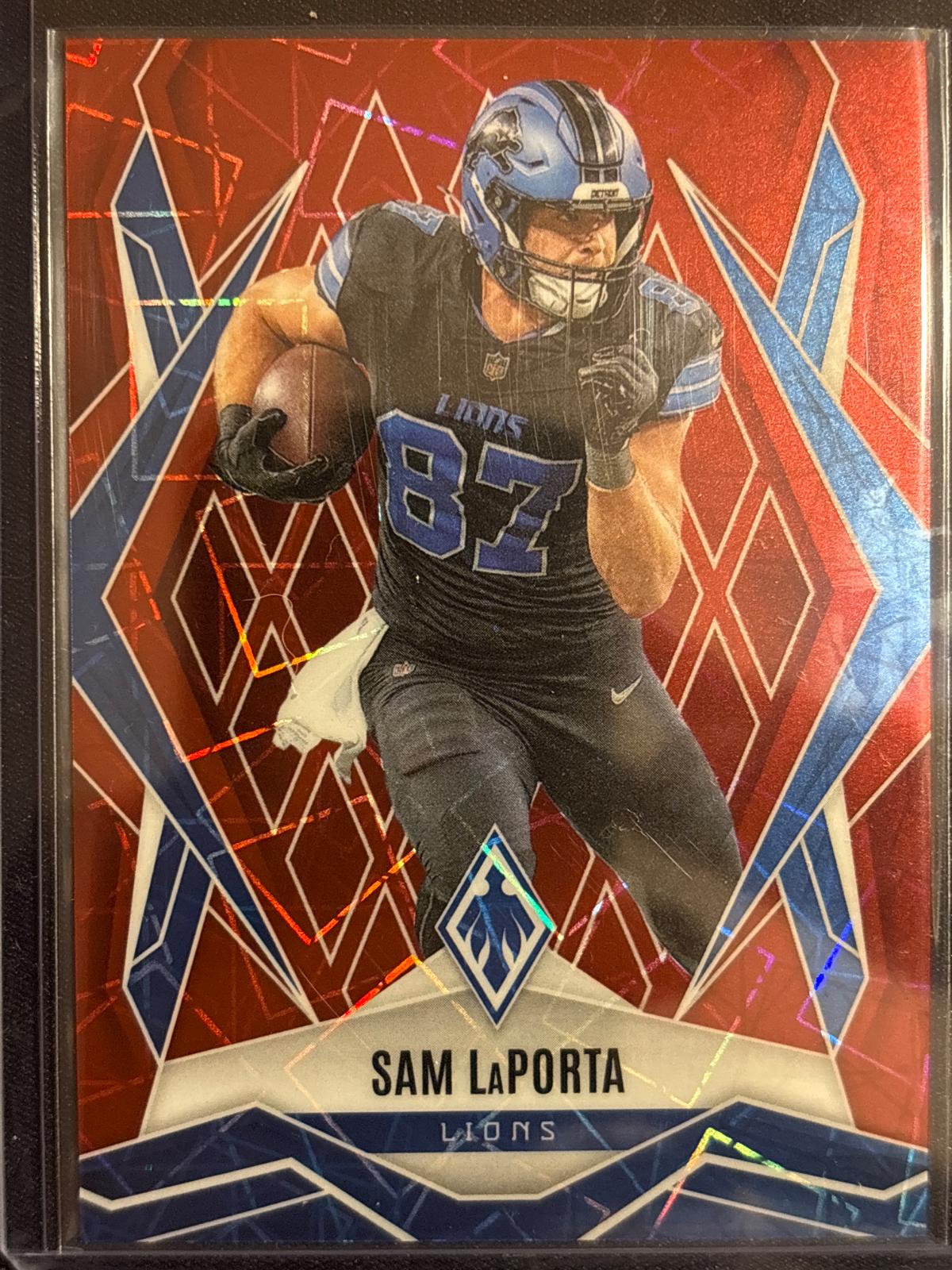 Sam LaPorta [Red Lazer] #44