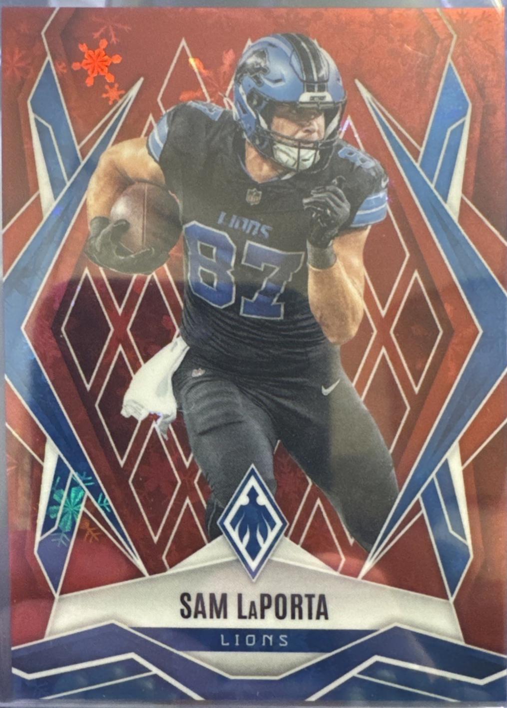 Sam LaPorta [Red Winter] #44