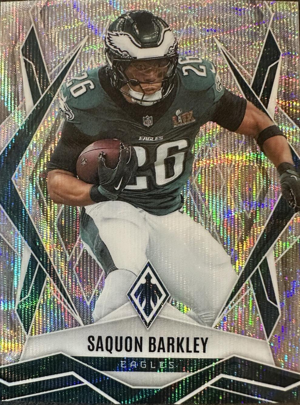 Saquon Barkley [Blue Hyper] #77