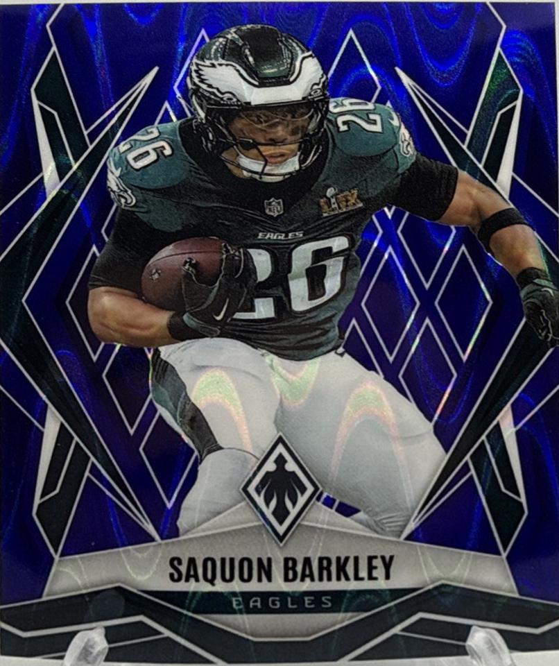 Saquon Barkley [Blue Seismic] #77