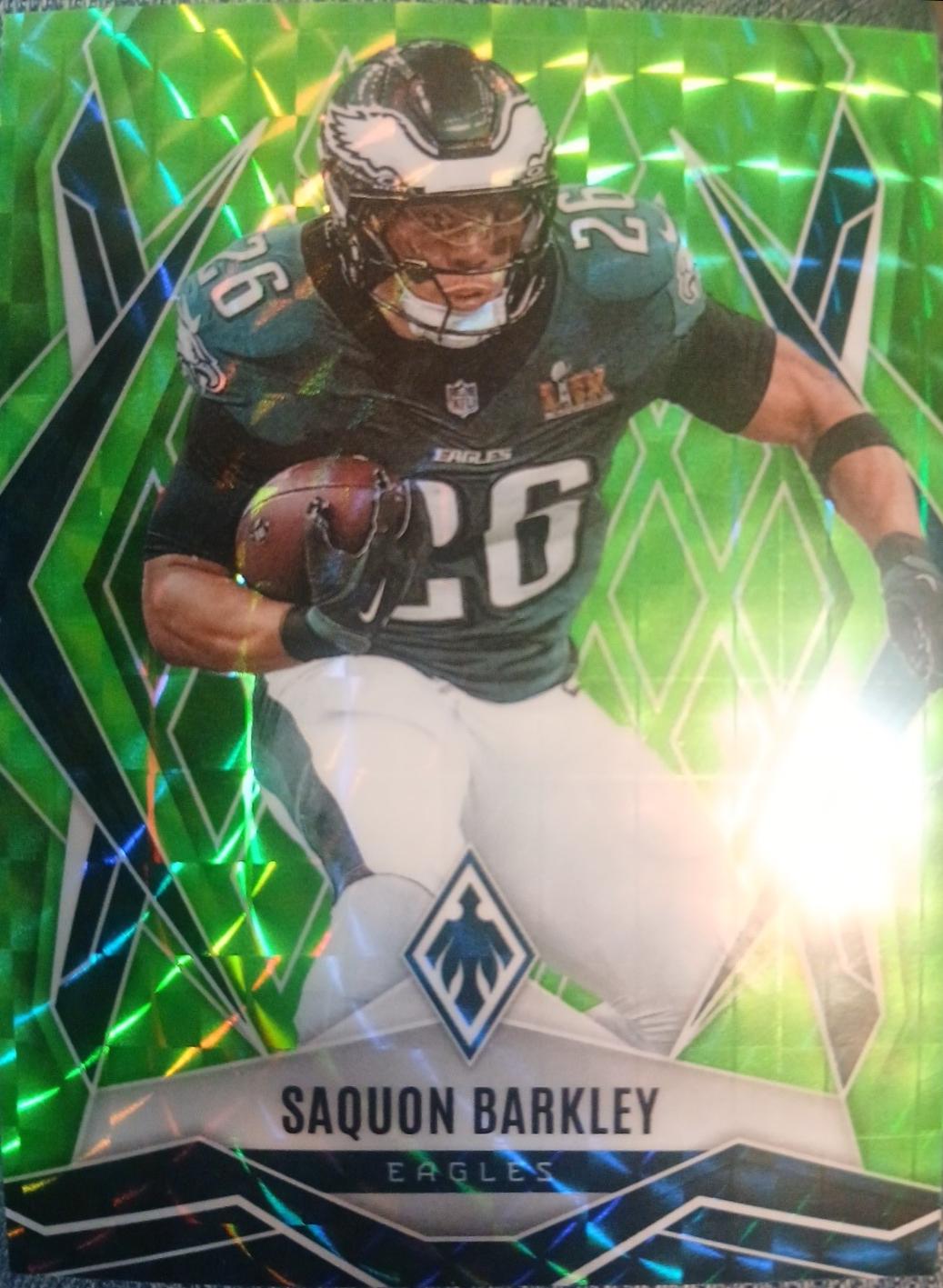 Saquon Barkley [Green Hyper] #77