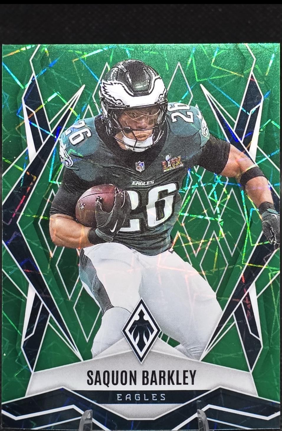 Saquon Barkley [Green Lazer] #77