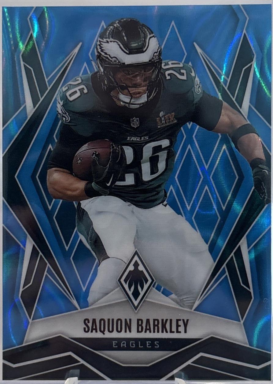 Saquon Barkley [Light Blue Lava] #77