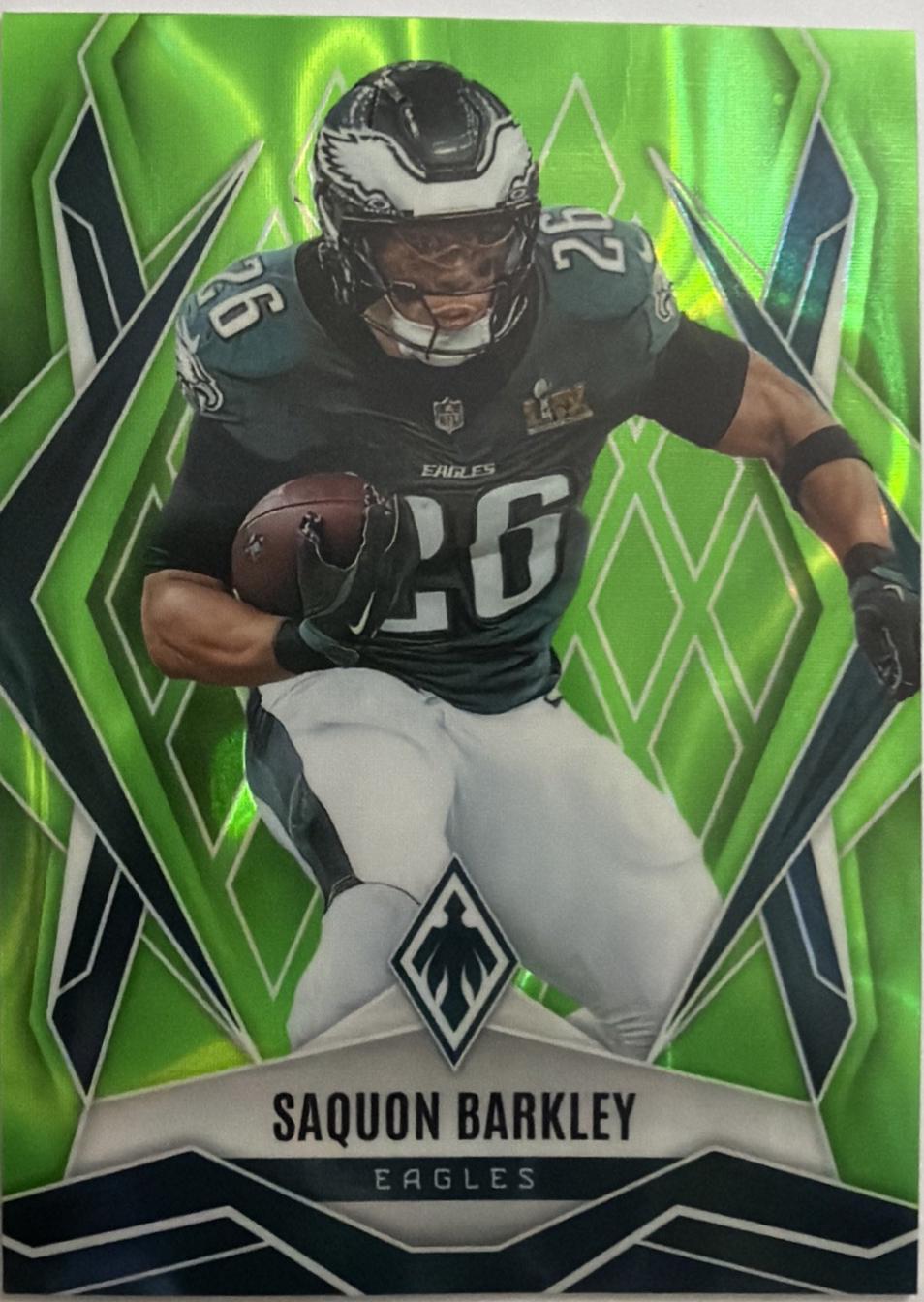 Saquon Barkley [Lime Green Lava] #77