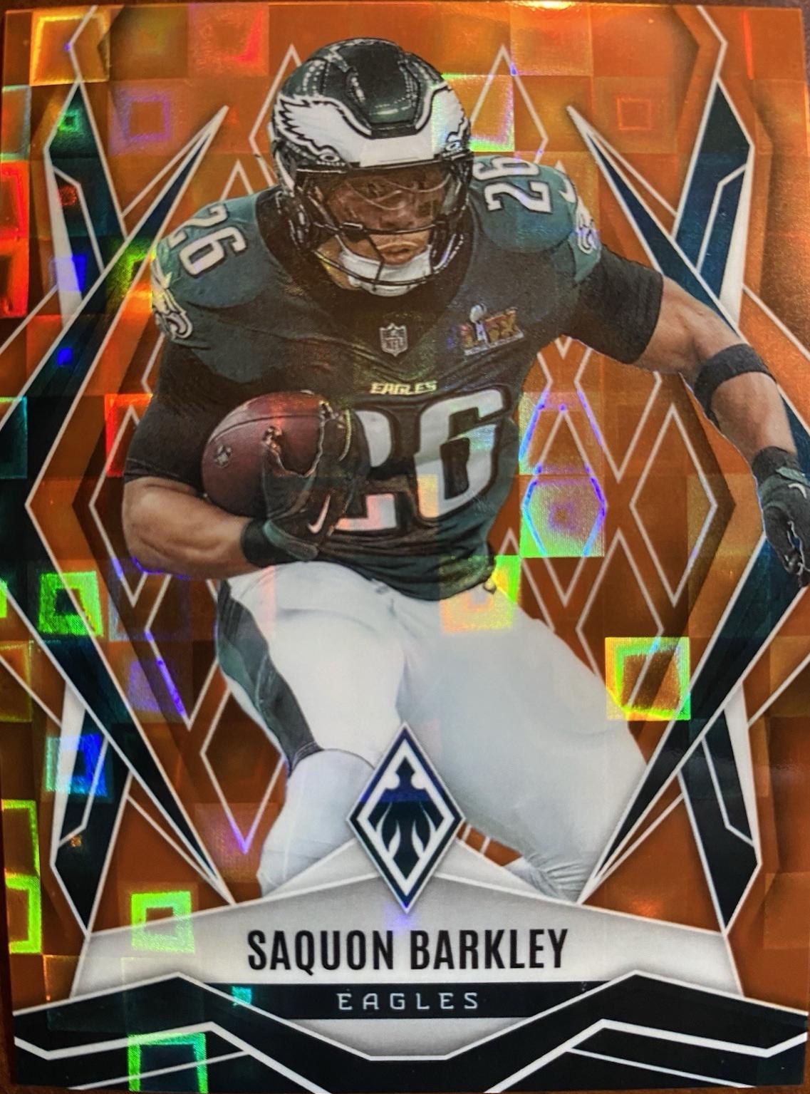 Saquon Barkley [Orange Pandora] #77