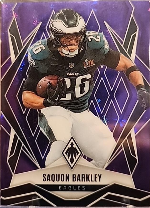 Saquon Barkley [Purple Winter] #77