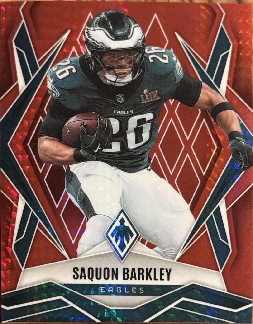 Saquon Barkley [Red Hyper] #77