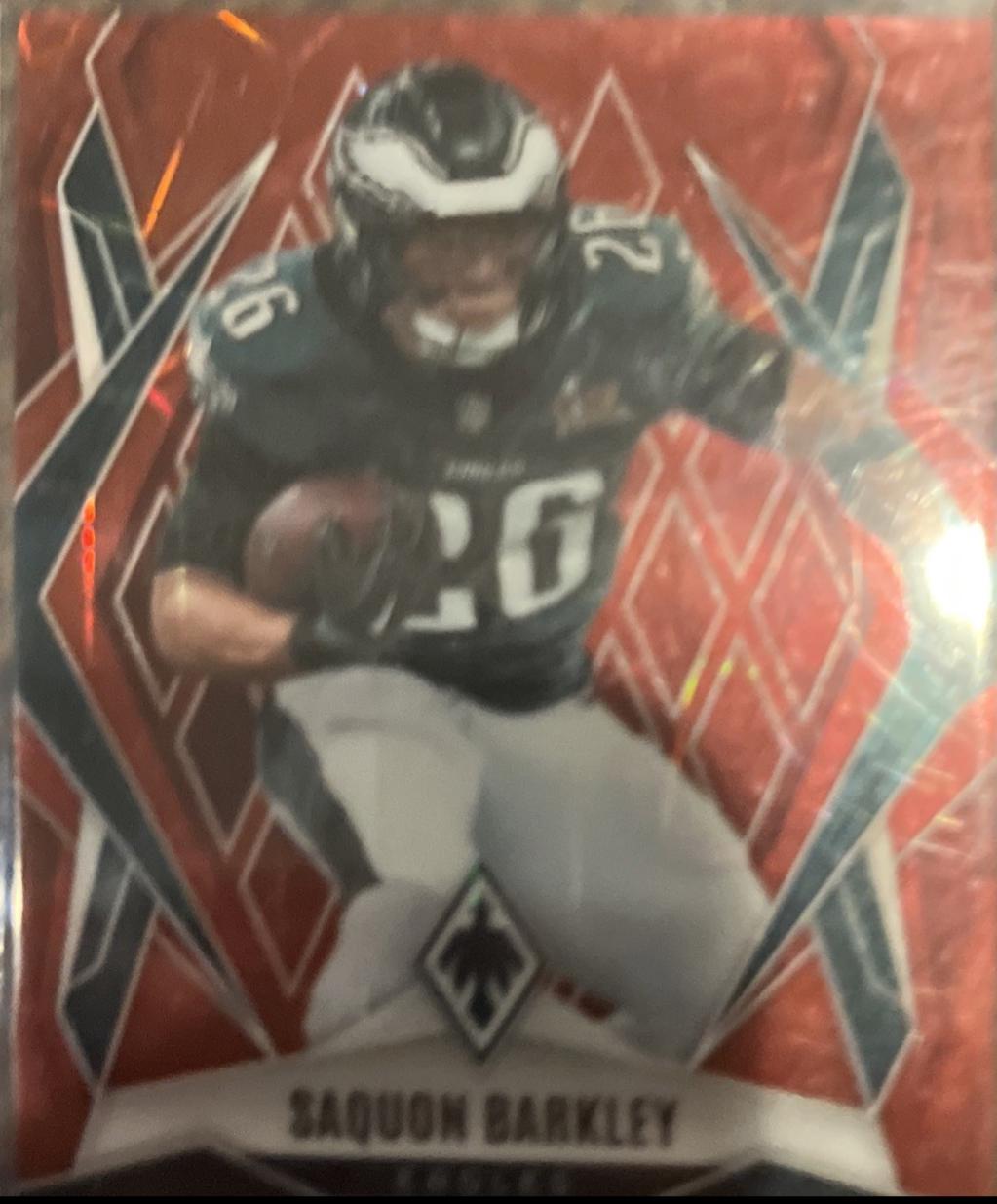 Saquon Barkley [Red Lazer] #77