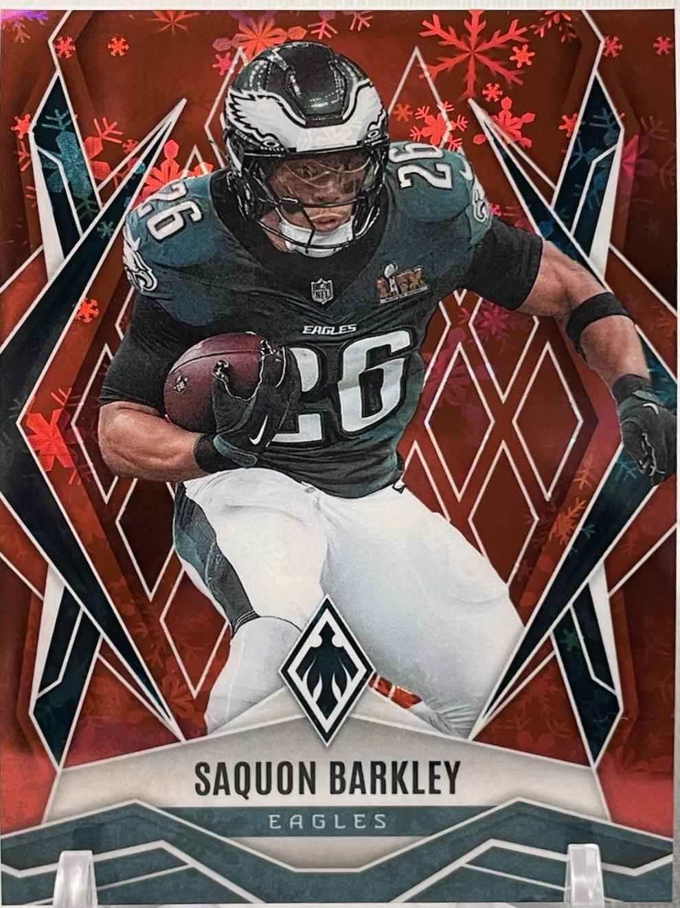 Saquon Barkley [Red Winter] #77