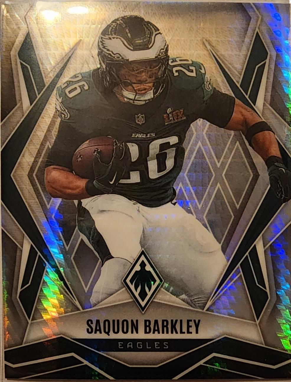 Saquon Barkley [Silver Hyper] #77