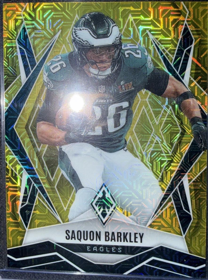 Saquon Barkley [Yellow Mojo] #77