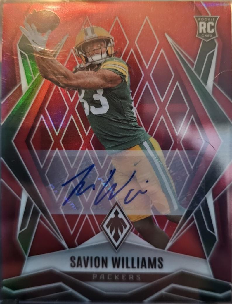 Savion Williams [Red Autograph] #153